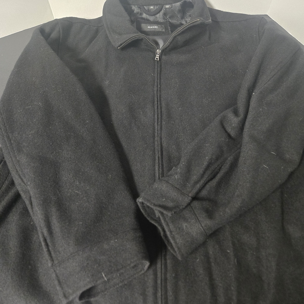 Alfani Black Textured Jacket